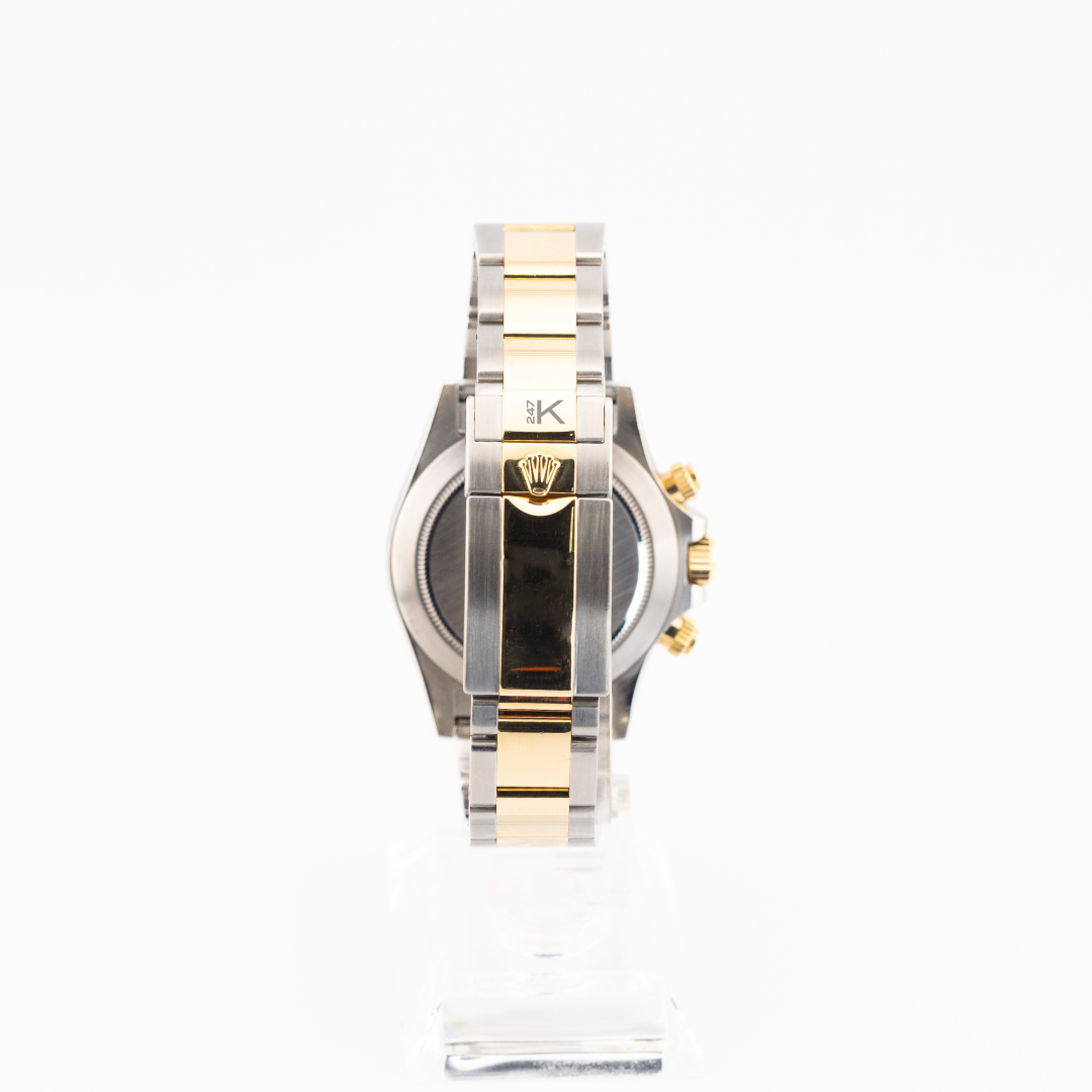 Rolex Steel & Gold Daytona Black Dial 116503