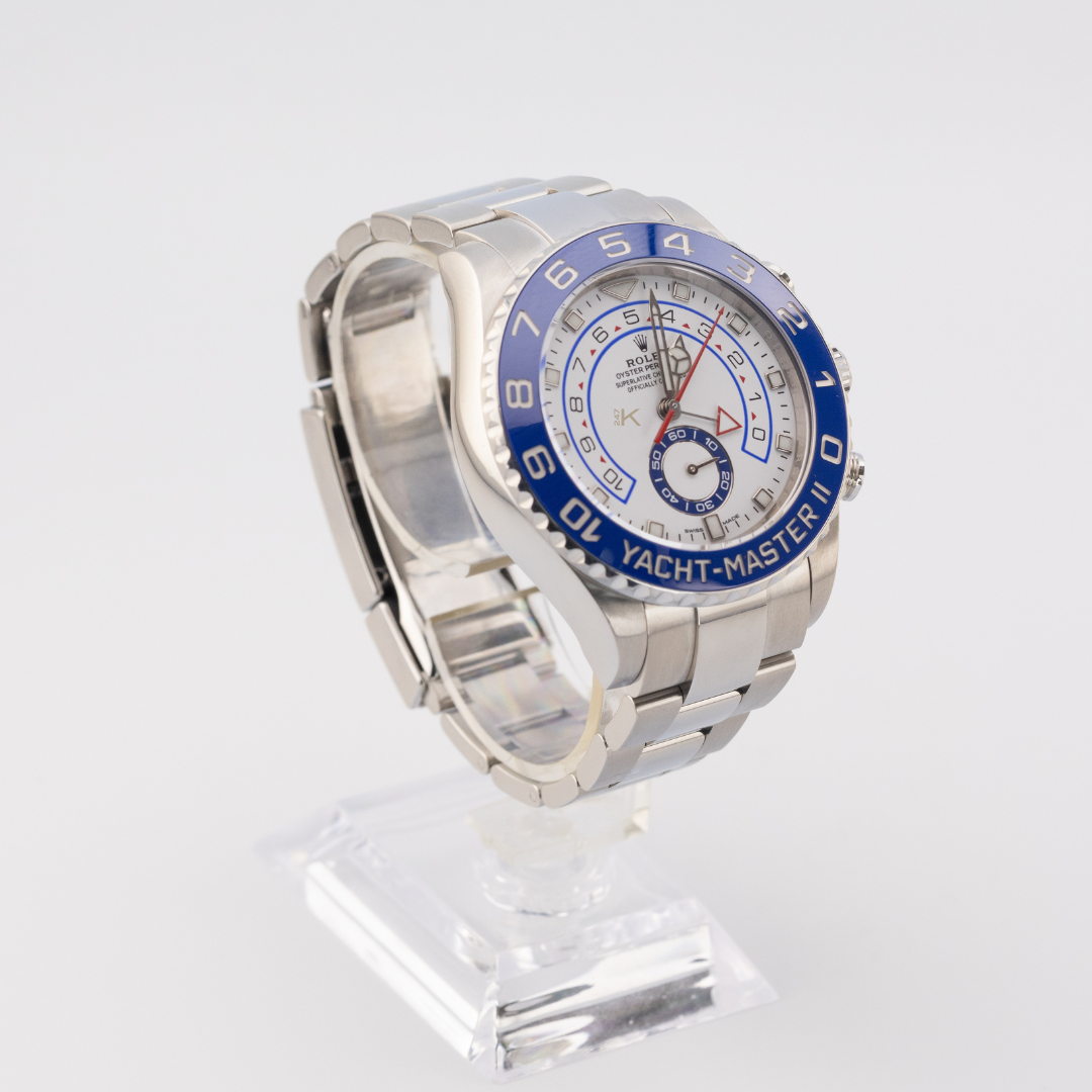 Rolex Yacht-Master II S/S White Dial 116680