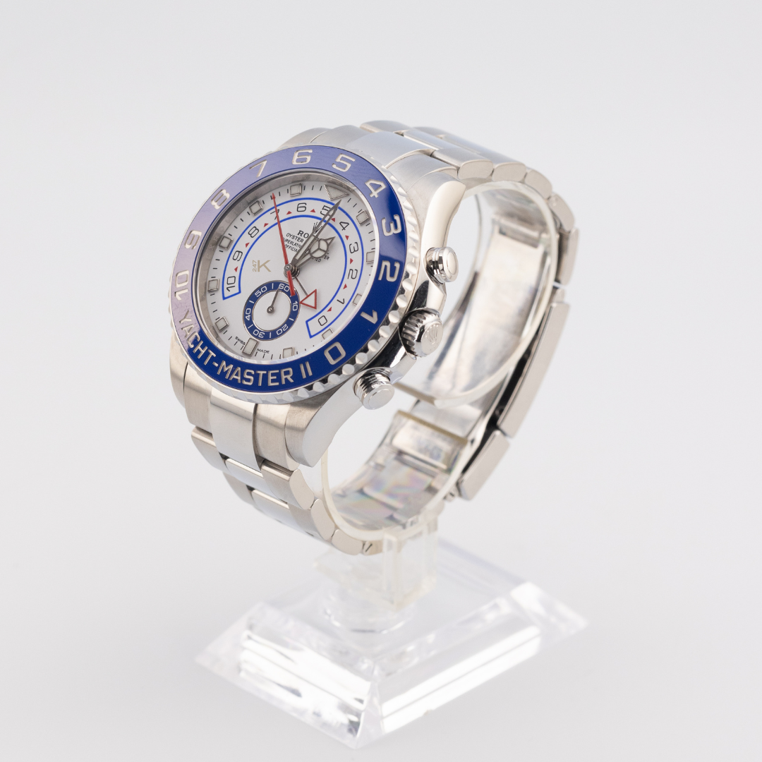 Rolex Yacht-Master II S/S White Dial 116680