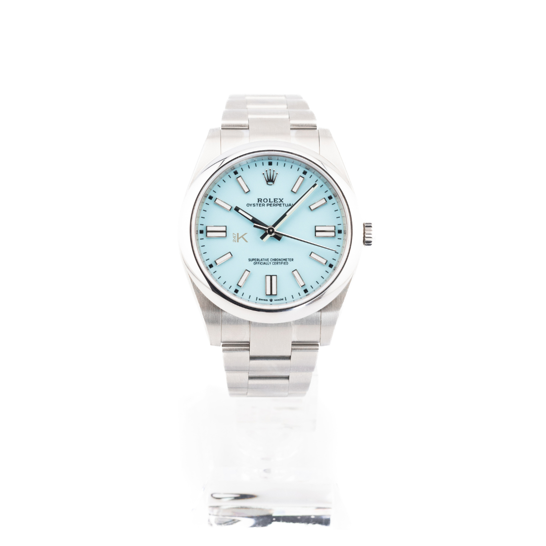 Rolex Oyster Perpetual Tiffany Dial 124300