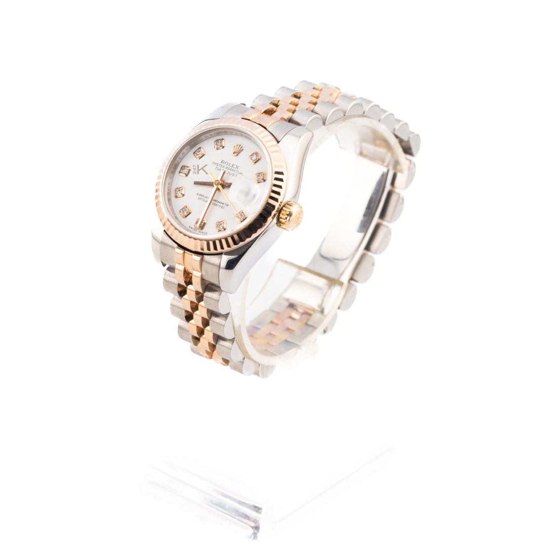 Rolex Lady-Datejust White Dial 179171