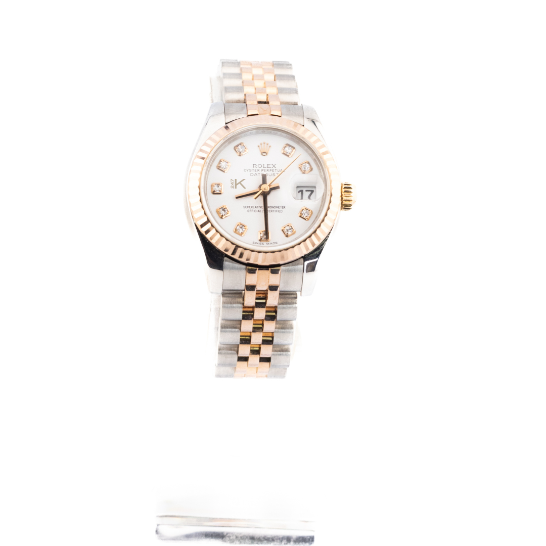 Rolex Lady-Datejust White Dial 179171