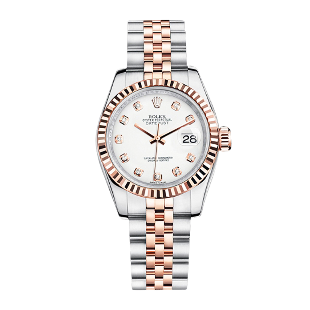 Rolex Lady-Datejust White Dial 179171