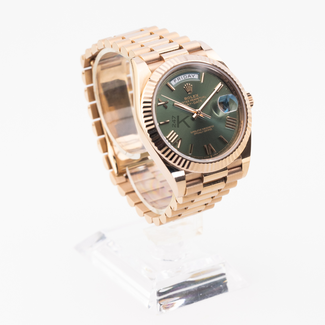 Rolex Day-Date Olive Dial 228235