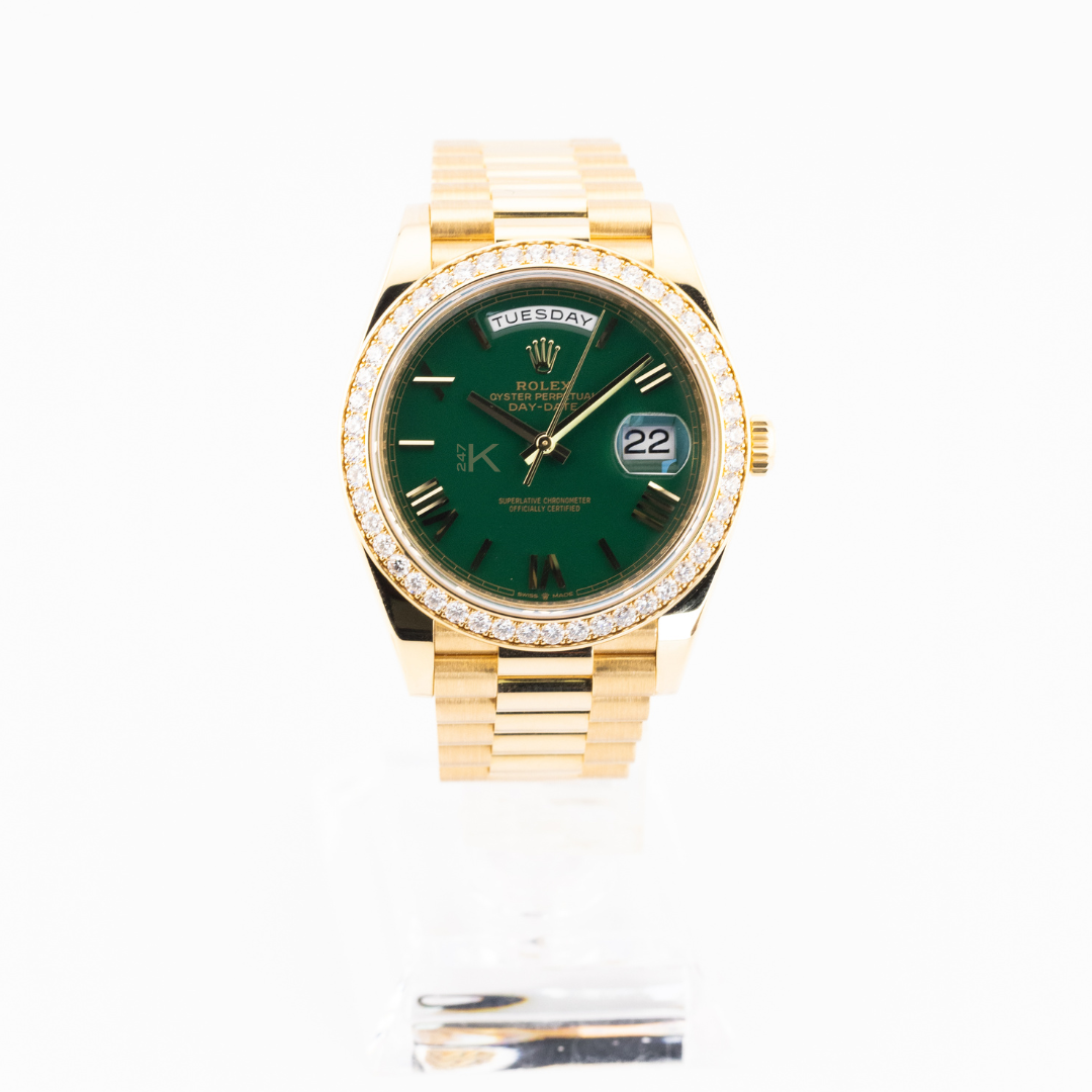 Rolex Day-Date 40 Green Dial 228348RBR
