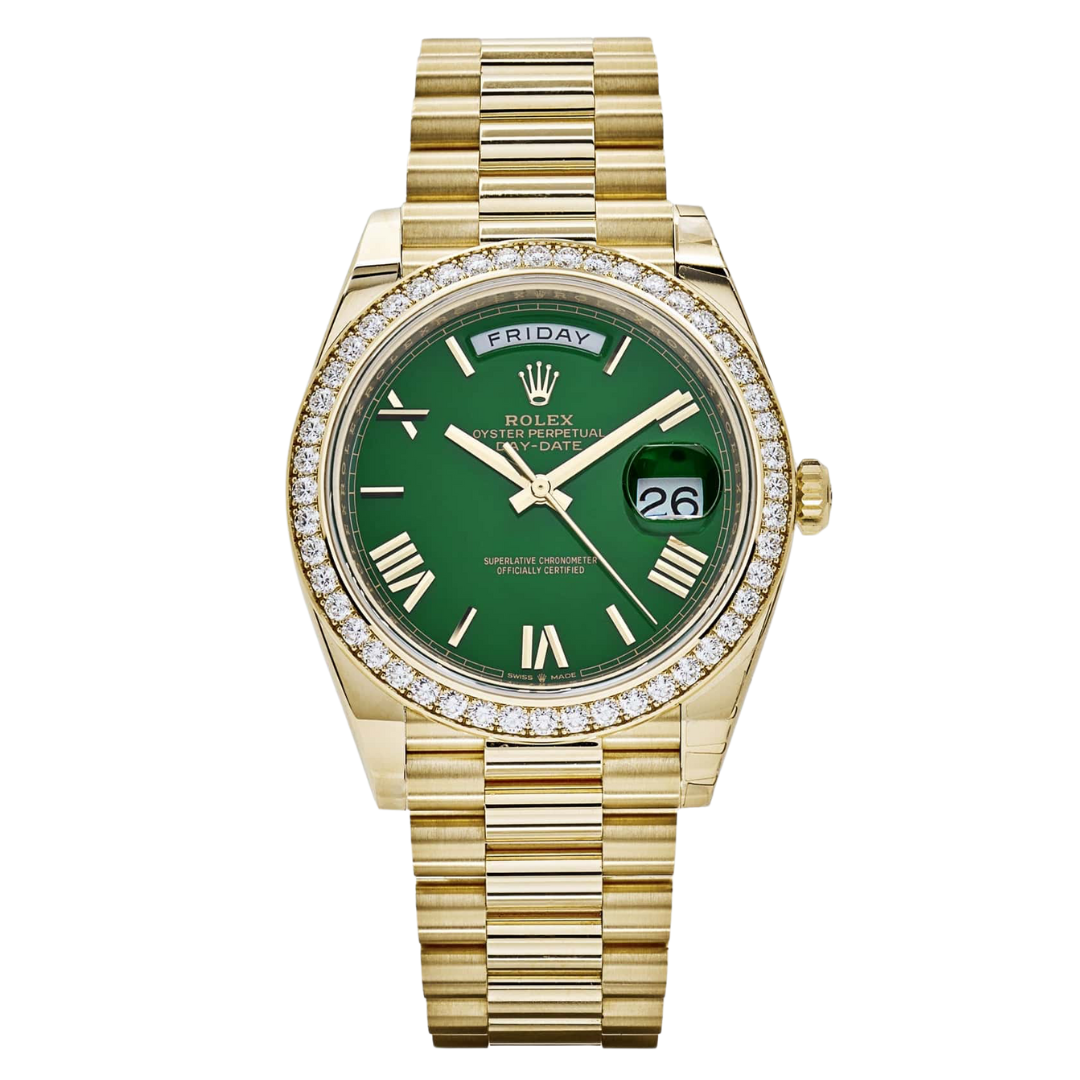 Rolex Day-Date 40 Green Dial 228348RBR