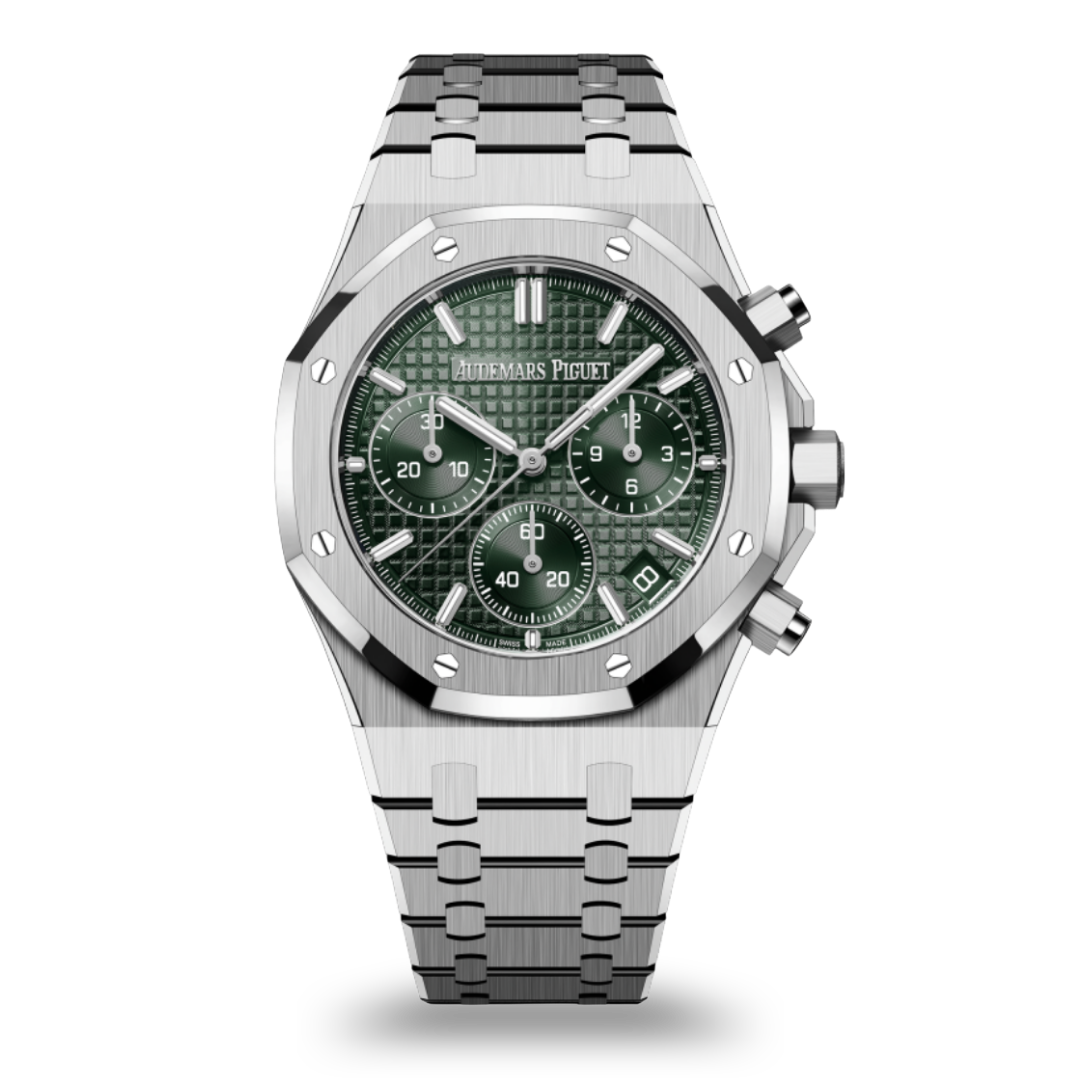 Audemars Piguet Royal Oak Chronograph Green Dial 26240ST