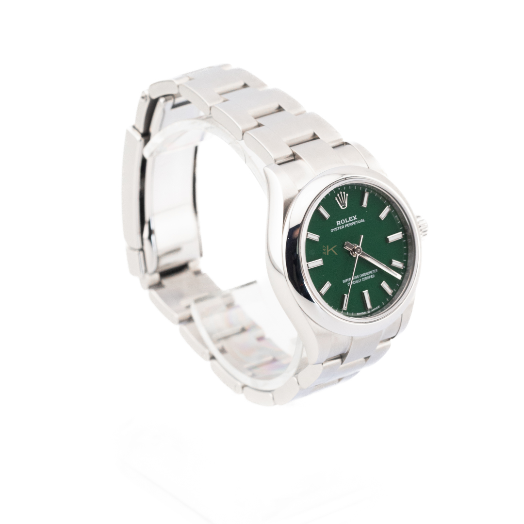 Rolex Oyster Perpetual Green Dial 277200