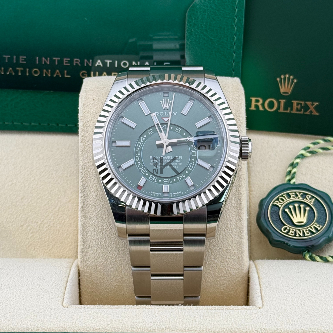 Rolex Sky-Dweller 336934 Mint Green