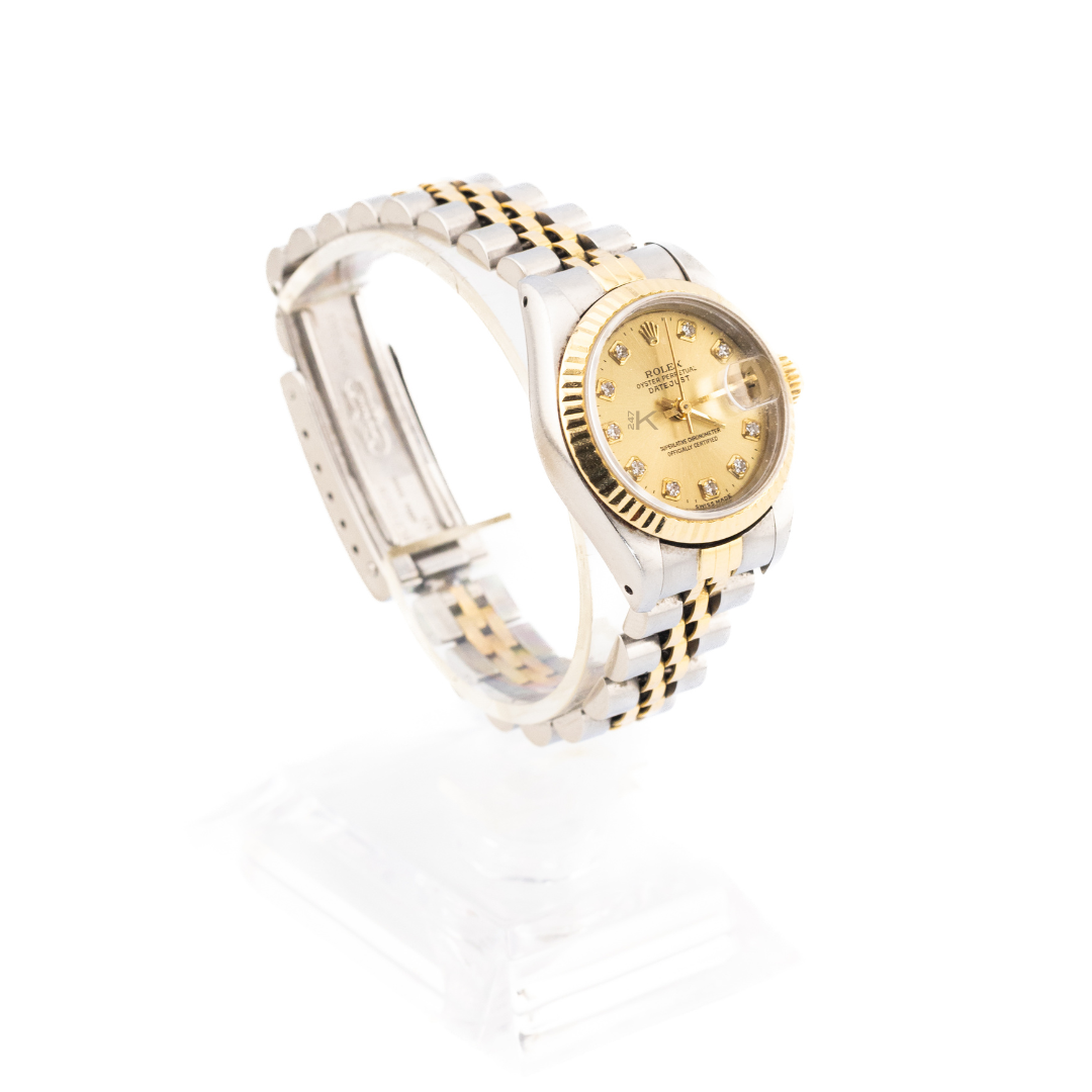 Rolex Lady-Datejust Champagne Dial 69173