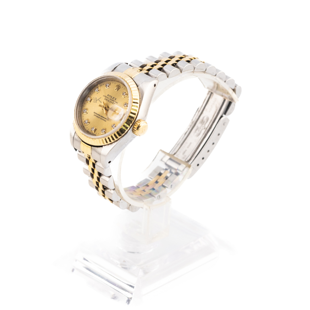 Rolex Lady-Datejust Champagne Dial 69173