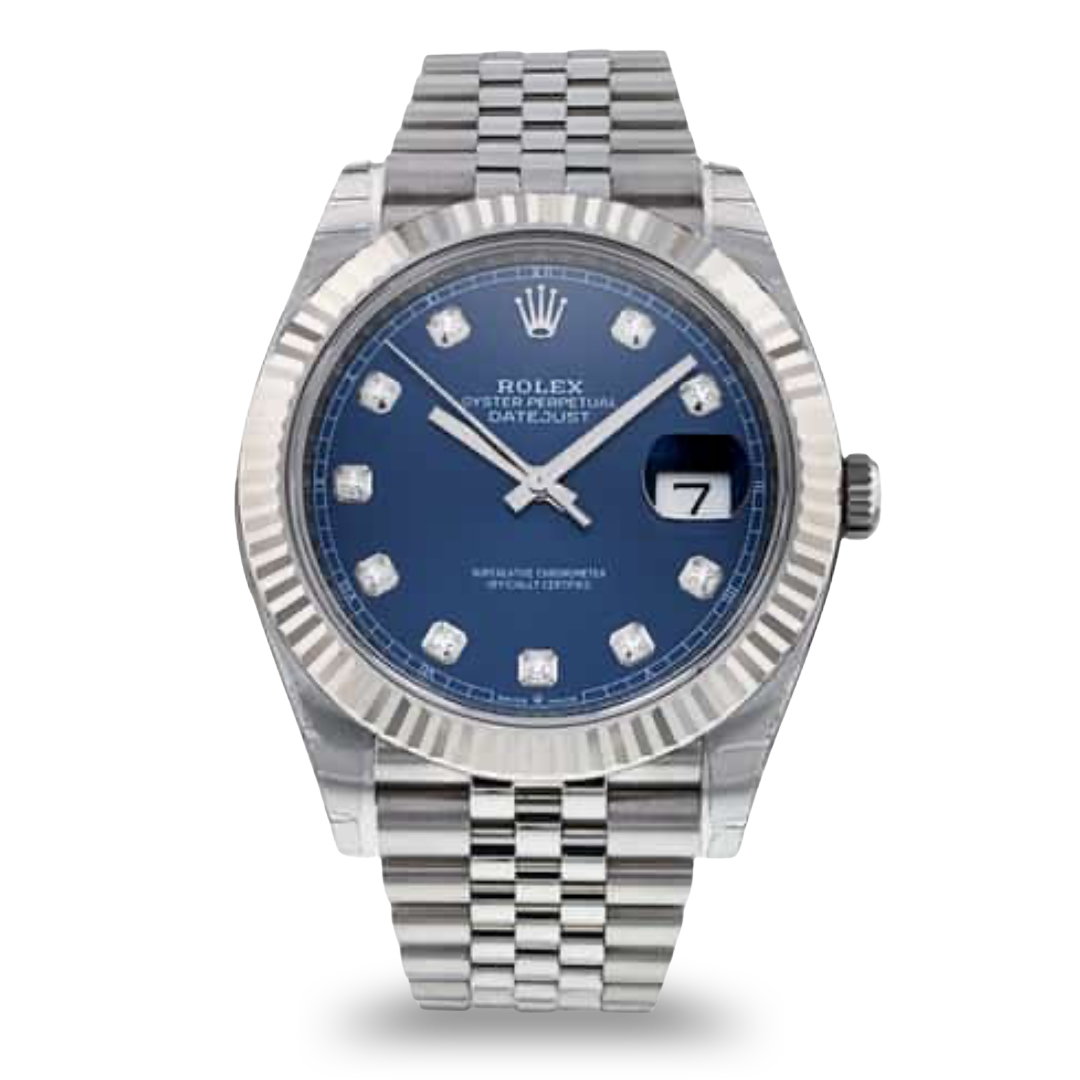 Rolex Datejust Blue Diamond Dial 126334