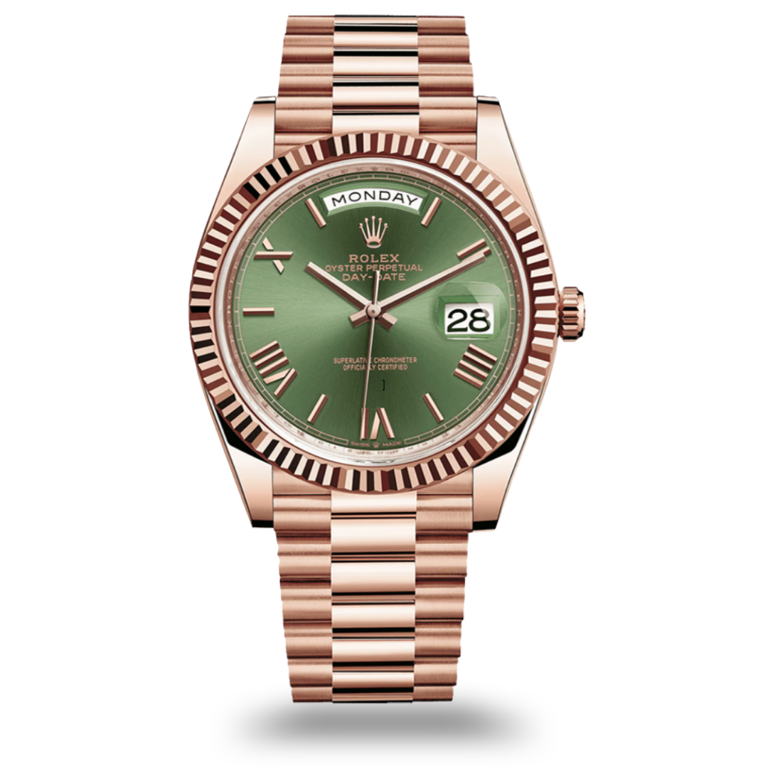 Rolex Day-Date Olive Dial 228235
