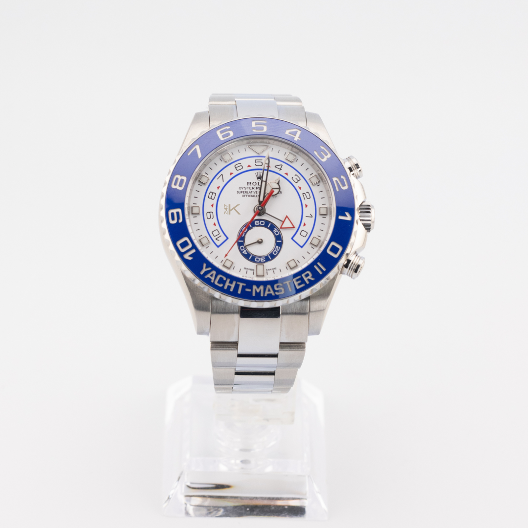 Rolex Yacht-Master II S/S White Dial 116680
