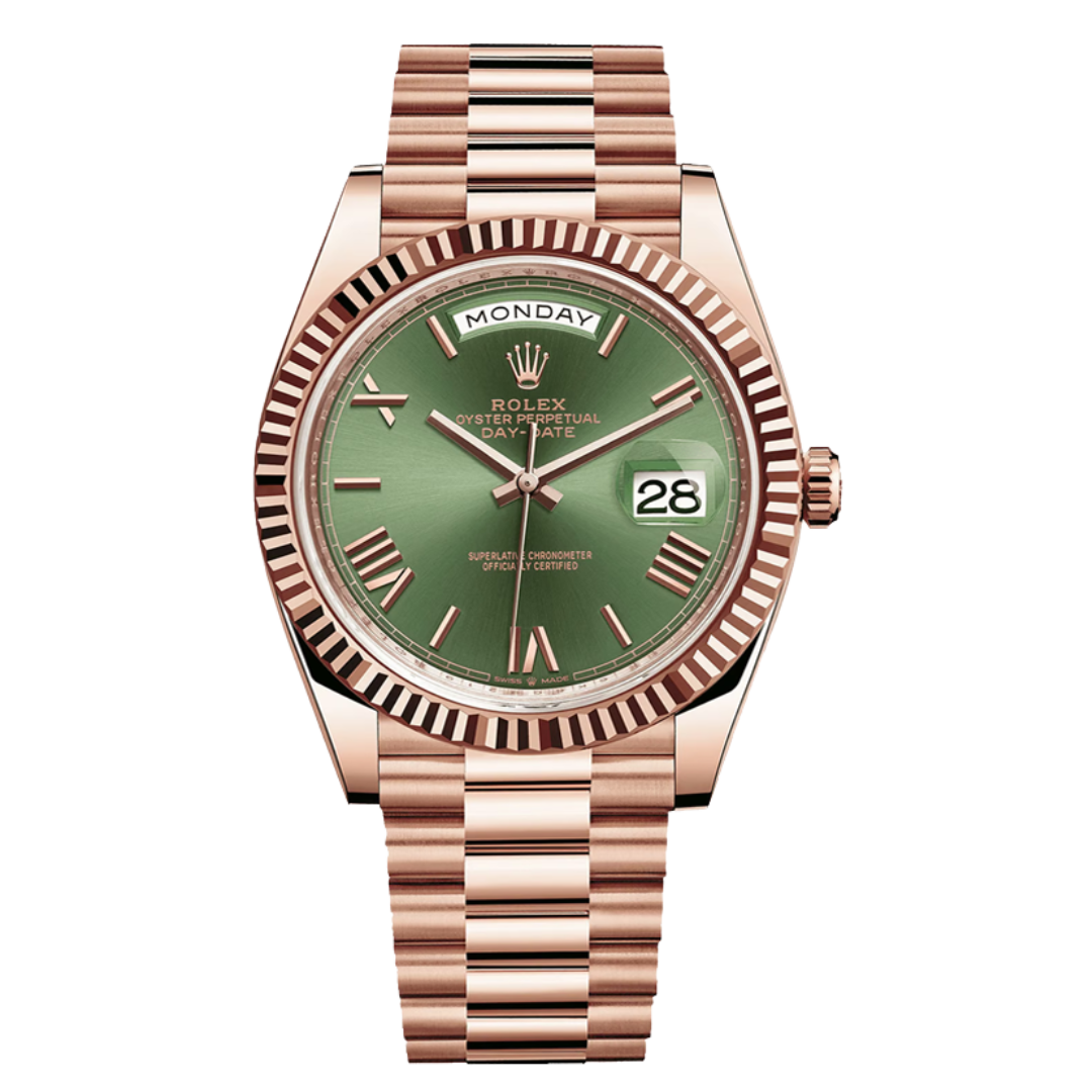 Rolex Day-Date Olive Dial 228235