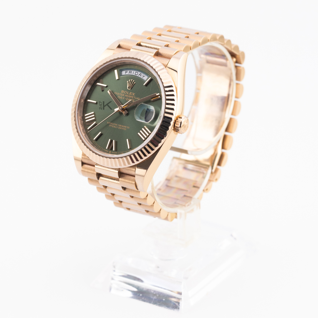 Rolex Day-Date Olive Dial 228235