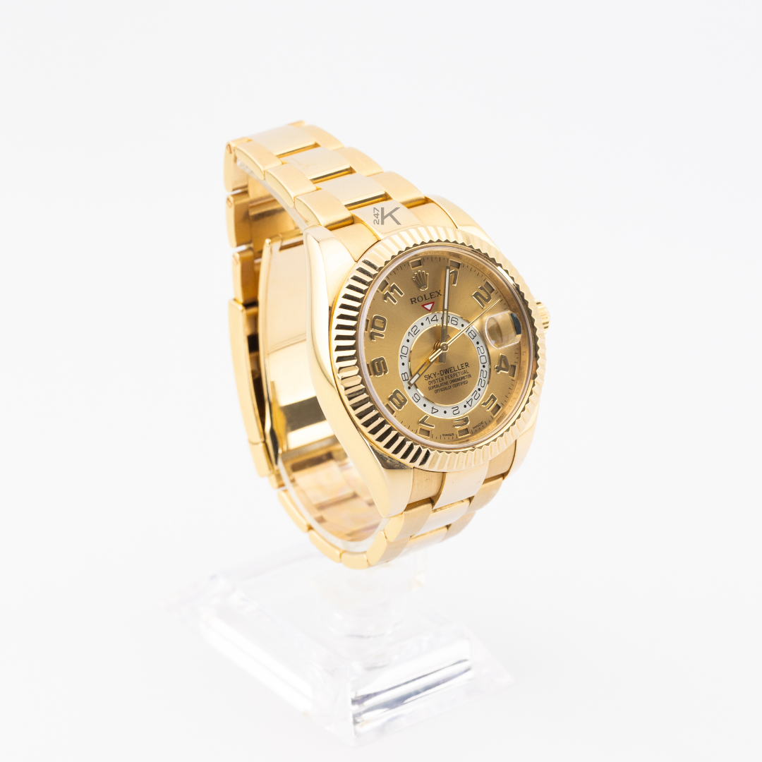 Rolex Sky-Dweller Champagne Dial 326938