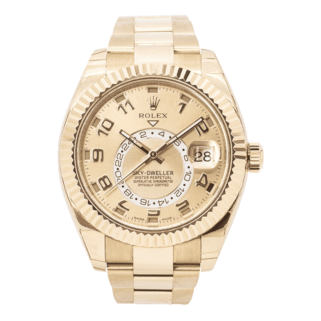 Rolex Sky-Dweller Champagne Dial 326938