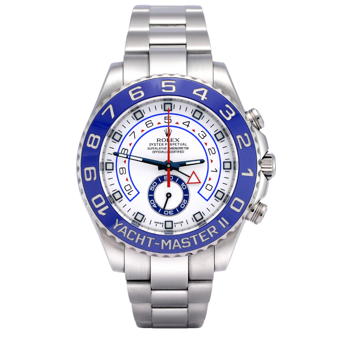 Rolex Yacht-Master II S/S White Dial 116680