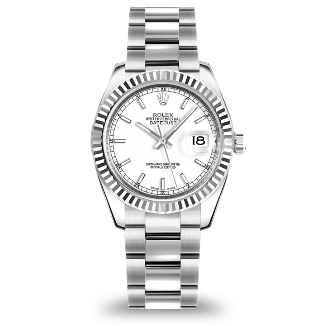 Rolex Datejust White Dial 178274