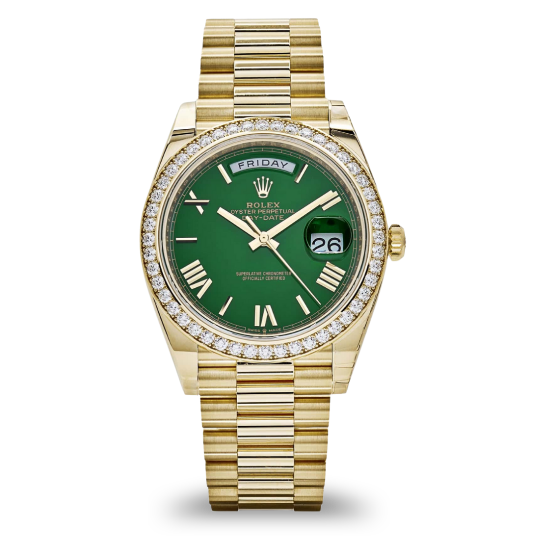Rolex Day-Date 40 Green Dial 228348RBR