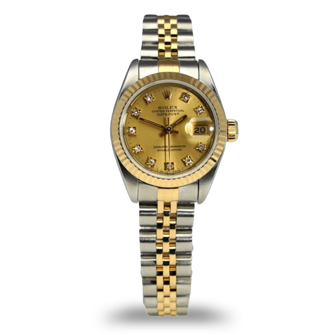 Rolex Lady-Datejust Champagne Dial 69173
