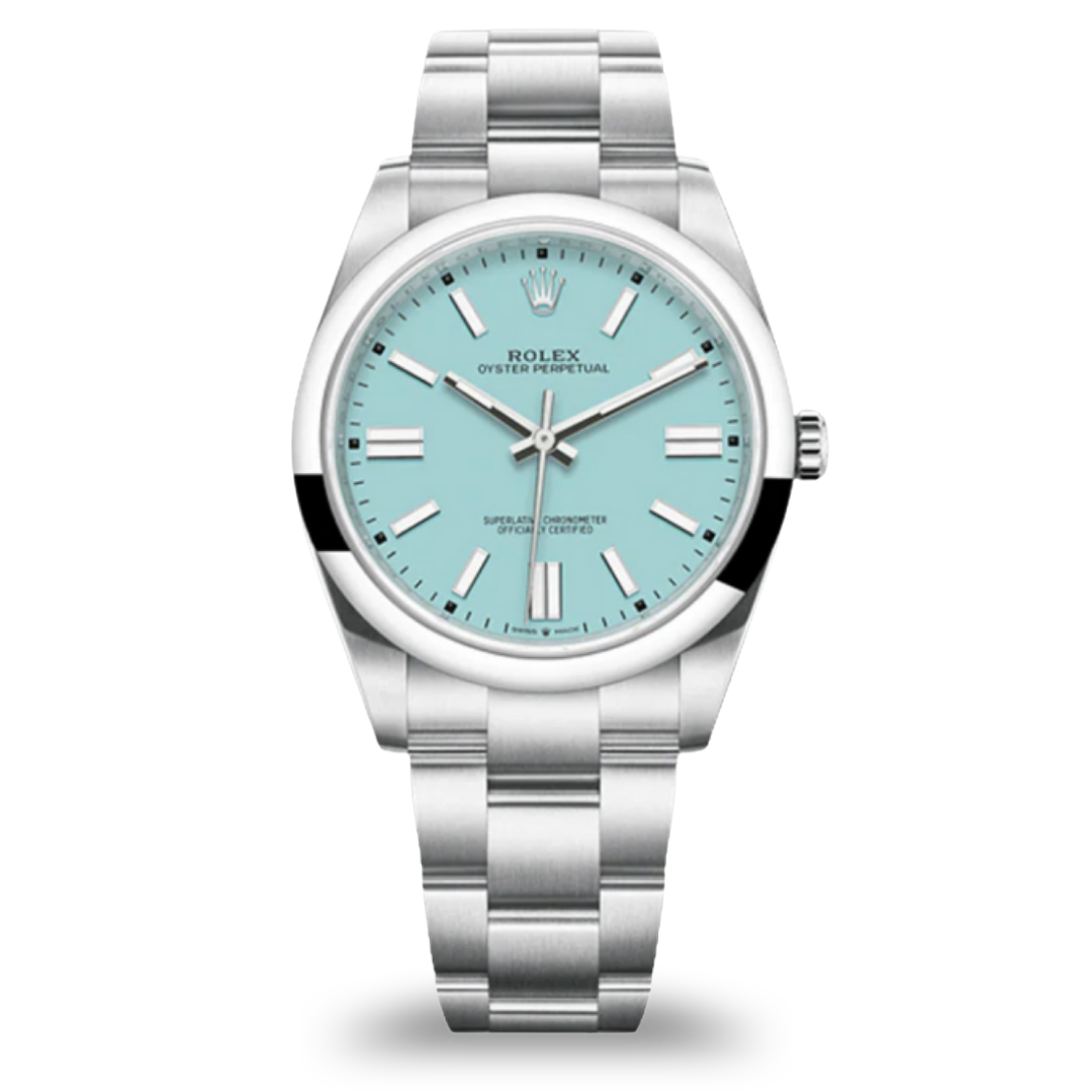 Rolex Oyster Perpetual Tiffany Dial 124300