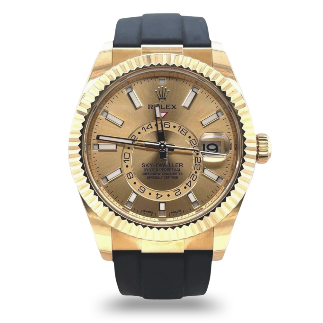 Rolex Sky-Dweller Champagne Dial 326238