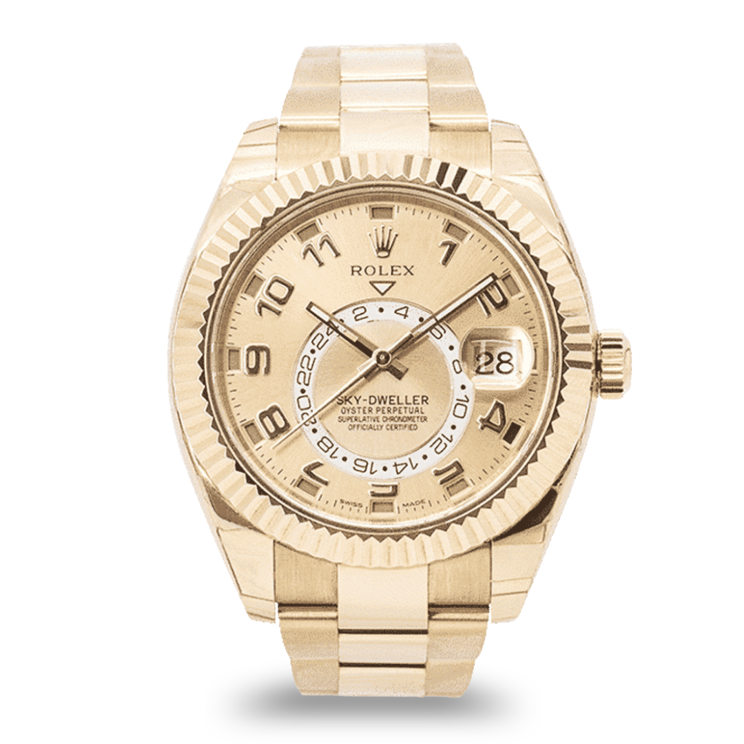 Rolex Sky-Dweller Champagne Dial 326938