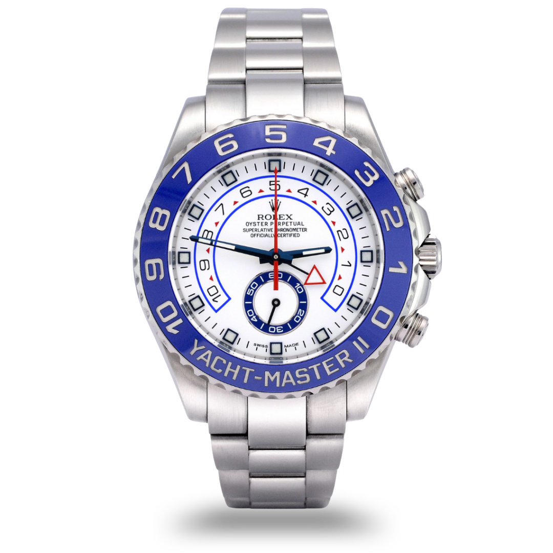 Rolex Yacht-Master II S/S White Dial 116680