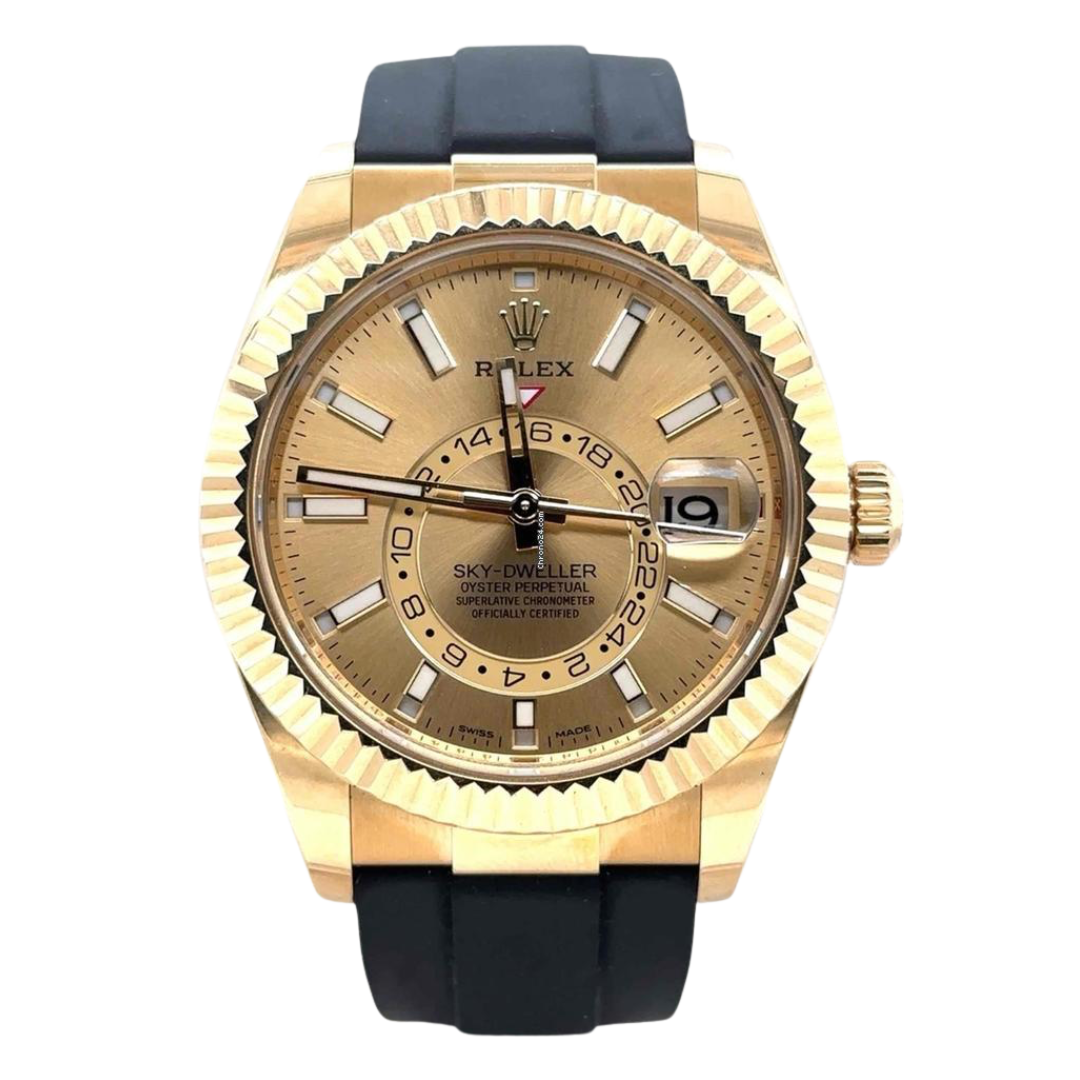 Rolex Sky-Dweller Champagne Dial 326238