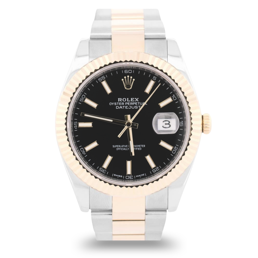 Rolex Datejust Black Dial 126333