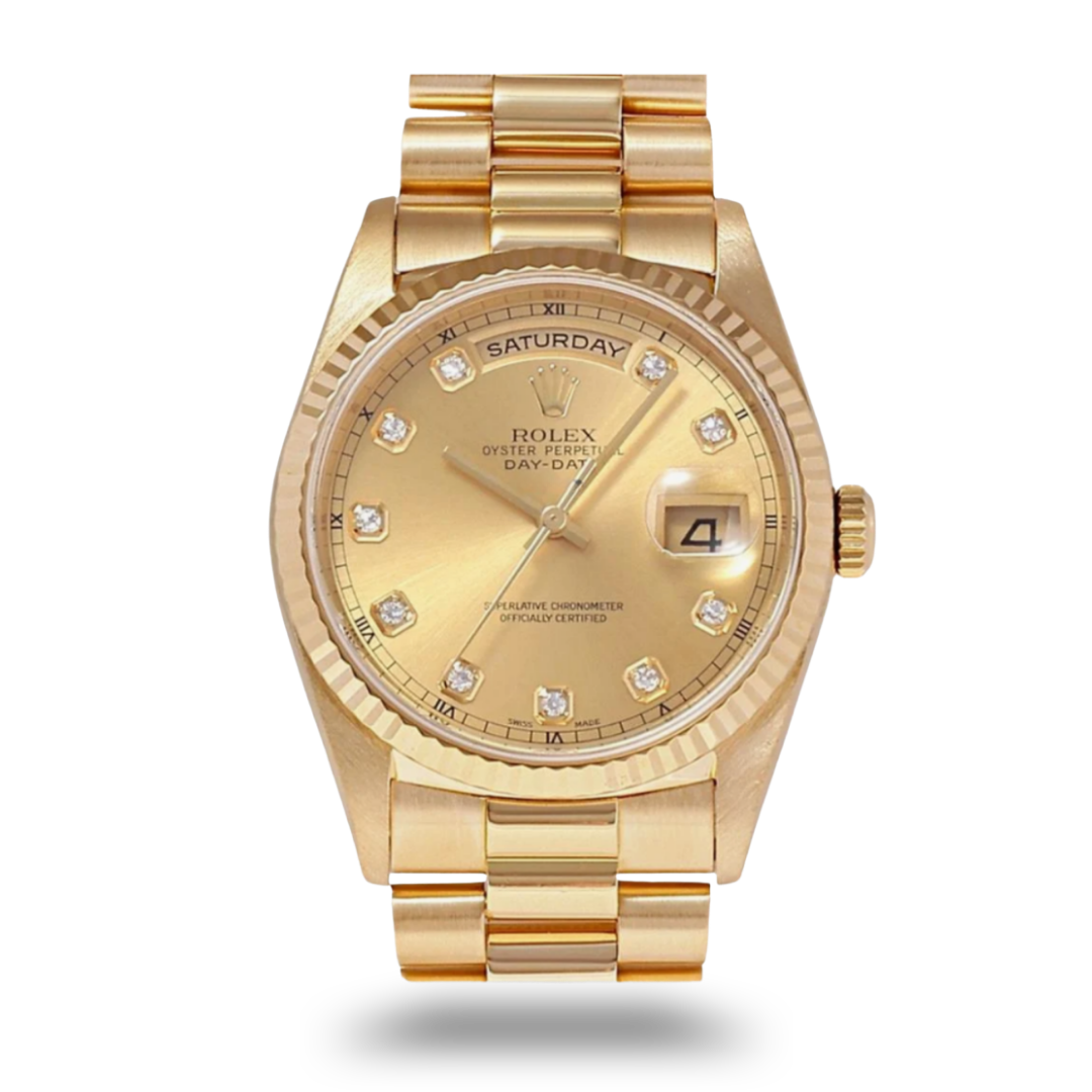 Rolex Day-Date 36 Diamond Dial 18238